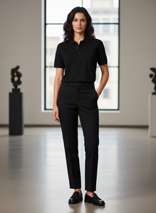 Chemise décontractée élégante en coton tricoté pour homme avec poche, anti-plis, manches courtes, imprimé brodé personnalisable, idéale pour le temps chaud - Product Image 4