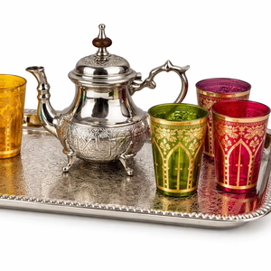 Juego de Té Marroquí en Empaque de Regalo con Construcción de Aleación de Aluminio - Product Image 1