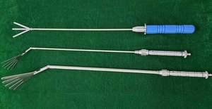 3Pcs Manual <b>Laparoscopic</b> Stainless Steel Fan Retractor Articulation/Simple 5mm/10mm Reusable High Quality Surgical Medical - Product Image 5