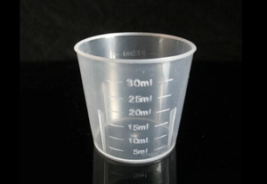 Tasse de dosage en plastique PET de 10ml de meilleure qualité avec cou de 25mm étanche Durable de qualité alimentaire Mesure précise du liquide - Product Image 5