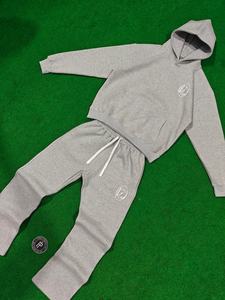 Conjunto Deportivo Casual Personalizado al por Mayor para Hombre, con Cuello Alto, de Forro Polar, 2 Piezas, Sudadera y Pantalones Deportivos, Conjunto para Estar en Casa - Product Image 4