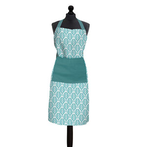 Premium 100% Pure Cotton Printed <b>Apron</b> High Quality Restaurant <b>Kitchen</b> Chef <b>Apron</b> Washable & Reusable - Product Image 2