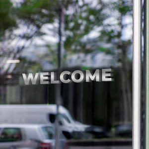 Vinilos Adhesivos Brillantes Personalizados, Resistentes a los Rayos UV, Plateados, Impermeables y Resistentes a la Intemperie, para Ventanas de Tiendas y Decoración Navideña - Product Image 1