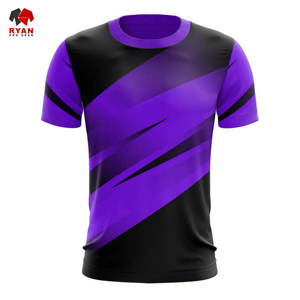 Ryan Pro Gear T-shirts personnalisés pour hommes Tissu respirant et confortable avec logo personnalisé Écologique - Product Image 4