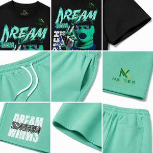 ชุดเซ็ตเสื้อยืดแขนยาวพิมพ์ลายนิวยอร์กสำหรับผู้ชาย 2 ชิ้น เสื้อผ้าสตรีทแวร์ฮิปฮอปฤดูร้อน ระบายอากาศได้ดี ผ้าฝ้าย - Product Image 6