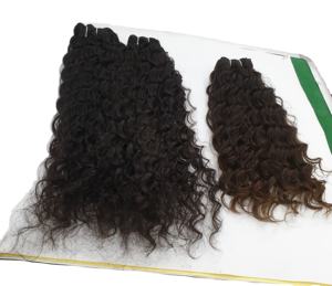 Paquets de cheveux bruts vierges indiens-Cheveux non traités à double trame de qualité 12A, cheveux bruts indiens seulement - Product Image 4