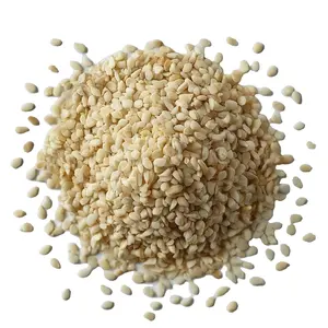 Premium Quality Natural White Unhulled Sesame Seeds for Baking, Salads, and Healthy Snacking - Free Sample