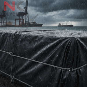 Bâche de qualité supérieure de la marque Durable, fabriquée avec une laminage avancé pour garantir une résistance maximale et une longue durée de vie. - Product Image 2