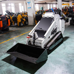 Mini-chargeuse sur chenilles compacte 0,4 tonne à chenilles en caoutchouc, directement de l'usine, avec moteur en option, souffleuse à <span class=keywords><strong>neige</strong></span> et pelle rétrocaveuse - Product Image 2