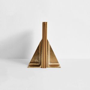 Attractive Metal Bookends Functional Decorative <b>Shelf</b> Support For Books <b>Files</b> Magazines Office Home Storage Display - Product Image 2