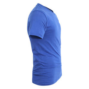 T-shirts décontractés pour hommes, design personnalisé, respirants, tendance, sur mesure, col en V, en vente. - Product Image 4