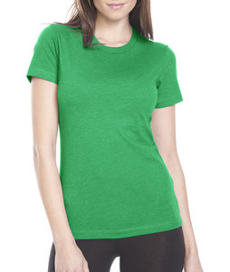 Camiseta de Mujer con Cuello Redondo, Manga Corta, Color Sólido, Algodón y Fibra de Bambú, Corte Regular, Informal, Transpirable, para Todas las Temporadas - Product Image 4