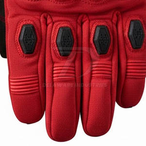 Gants textiles durables pour moto, fermeture à sangle réglable avec conception résistante aux chocs pour une expérience de conduite sécurisée - Product Image 6