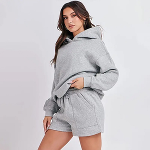 Ensemble de jogging pour femmes de style luxueux, de haute qualité, sur mesure, en gros, grande taille, vêtements de sport techniques, marque privée, survêtement pour femmes - Product Image 4