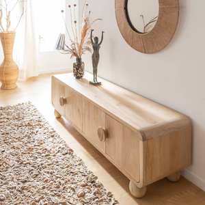 Mueble para TV de madera de mango Vandana Mira Novara - Product Image 2