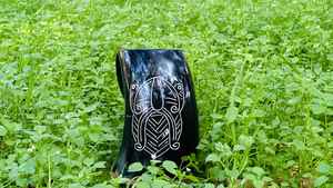 Taza de Cuerno Natural Hecha a Mano de Alta Calidad para Beber Cerveza, Café, Jugo, de Lujo, Libre de BPA, Gran Capacidad, Apta para Lavavajillas - Product Image 5