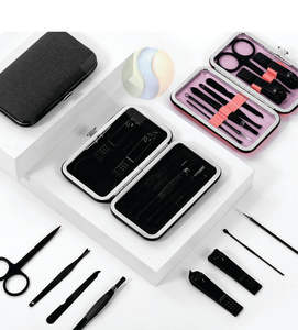 Kit de manucure et pédicure professionnel de luxe en acier inoxydable 8 pièces avec logo personnalisé – Ensemble de soins des ongles professionnel 8 pièces - Product Image 5