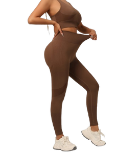 High Quality Seamless <b>Light</b> Weight Best Design Gym Stretch Fitness Wear Women Yoga Set Stylish Gym Wear Yoga Sets for Women - Product Image 2