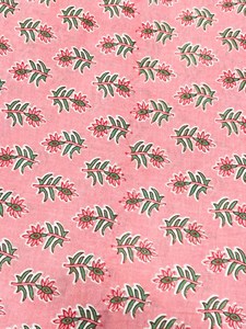 Boho Quilted Cosmetic Organizer | Large Vintage Wash Bags | Block Printed Make up Bag |Gift For Teengirl |Fabric Zipper Pouch - Product Image 5