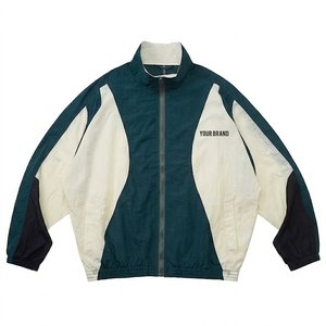 Nuevo Conjunto de Ropa Deportiva para Hombre con Logotipo Personalizado, Chaqueta Cortavientos y Pantalones de Nailon, Estilo Urbano, Informal y Moderno - Product Image 2