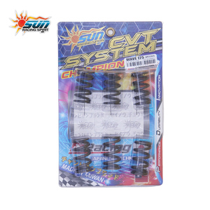 SUN Racing |   Fabriqué à Taïwan |   WAVE125 |   Kit de ressorts d'embrayage en acier |   Engagement fluide |   Transmission de scooter durable |   6 pièces |   Nouveau | - Product Image 6