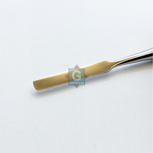Espátula Dental de Acero Inoxidable de Doble Extremo Gray Rocks con Empuñadura Moleteada, Instrumento Manual Clase I - Product Image 5