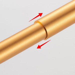 Portasciugamani da Parete in Alluminio Dorato Spazzolato, Regolabile ed Espandibile, 16-27 Pollici, per Bagno e Cucina, Design Salvaspazio Rinforzato - Product Image 5