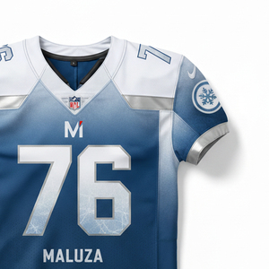 ชุดยูนิฟอร์มอเมริกันฟุตบอลแบบสั่งทำพิเศษ ชุดเสื้อและกางเกงทีมแบบซับลิเมชั่นเต็มตัว ผ้าตาข่ายระบายอากาศได้ดี ทนทาน เหมาะสำหรับการฝึกซ้อม - Product Image 4