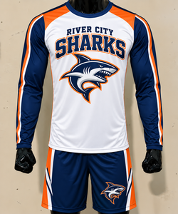 Conjunto Deportivo Personalizado para Equipos, Camiseta de Manga Corta y Pantalones Cortos Deportivos, 100% Poliéster, Transpirable y de Secado Rápido para Clubes y Escuelas - Product Image 6