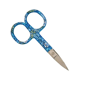 Ciseaux à sourcils professionnels en acier inoxydable personnalisés, couleur plasma noire, légers, écologiques et réutilisables – Meilleures ventes - Product Image 2