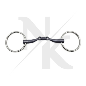 Bocados para Caballos de Titanio de Primera Calidad, Bocado de Doble Articulación para Entrenamiento, Equitación y Competición - Product Image 2