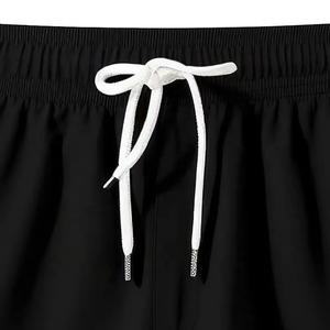 Pantalones Cortos de Playa Casuales para Hombre, Estilo Nuevo, Color Sólido, 100% Algodón, Ropa Deportiva para Hombre - Product Image 3