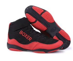 Calzado Deportivo HAWK SPORTS INDUSTRIES, Zapatos de Lucha Unisex Tipo Boxer, Parte Superior de Malla con Cordones, Suela de Goma, Calzado de Entrenamiento de Combate para Invierno, Gimnasio - Product Image 5