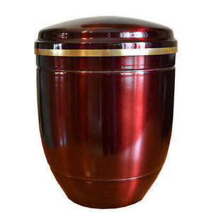 Hermosa urna de aluminio para cenizas, urna funeraria para adultos, urnas de aluminio para cenizas humanas. - Product Image 6