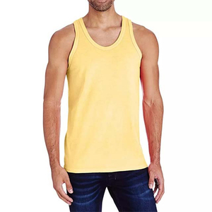 Camiseta Deportiva sin Mangas para Hombre, con Capucha, Transpirable, Diseño 2026, Logotipo Personalizado, Servicio OEM, 100% Algodón, Alta Calidad - Product Image 1