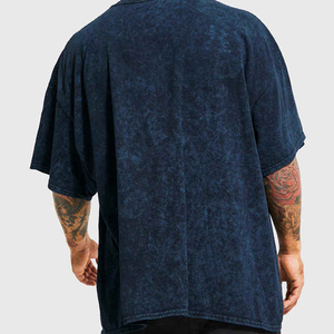 เสื้อยืดแฟชั่นทรงหลวมโอเวอร์ไซส์ ยูนิเซ็กส์ ผ้าฝ้ายลำลอง สตรีทแวร์ สไตล์หลวมๆ สำหรับฤดูร้อน ใส่สบายทุกวัน - Product Image 6
