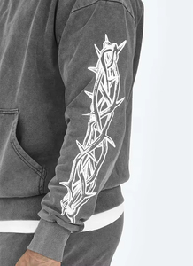 Customized <b>Tracksuit</b> New Arrival Men Gym Wear Trending Jogger Suit Men's Clothing Contrast Color Training Suit With Custom Logo - Product Image 6