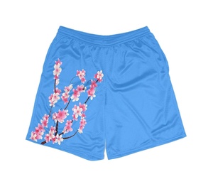 OEM <b>Men</b> Mesh Basketball <b>Shorts</b> <b>Elastic</b> <b>Waistband</b> Side Pockets Sublimation 3D Digital Printing Factory Supply Mesh <b>Shorts</b> - Product Image 1