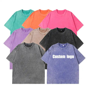 T-shirt en coton 100 % pour homme, luxe, 220 g, unisexe, col montant, coupe classique, couleur unie, toile épaisse, personnalisable avec logo, vente en gros - Product Image 1