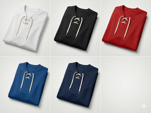 Jersey de Hockey sobre Hielo Personalizado con Logotipo para Hombre, Impresión por Transferencia de Calor, Rojo, Manga Larga, Transpirable, Secado Rápido, Servicio OEM del Equipo Knights - Product Image 5