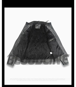 Men's Black PU Leather Moto <b>Biker</b> <b>Jacket</b> Stand Collar Slim Fit Zipper Closure Windproof Autumn Wear - Product Image 4