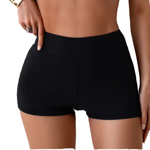 Shorts Deportivos Casuales para Mujer, Transpirables, Ecológicos, de Secado Rápido, Personalizados de Alta Calidad, Poliéster/Algodón, al por Mayor - Product Image 1