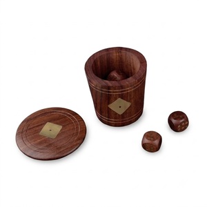 Juego de Tic Tac Toe de Madera Hecho a Mano, Adorno Decorativo para Mesa, Juguete Coleccionable en Caja de Madera para Niños - Product Image 1