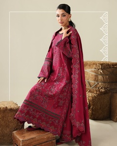 Vestidos Casuales de Primera Calidad para Mujeres Pakistaníes e Indias, Nuevas Llegadas 2026, Salwar Kameez, Vestidos de Tela Lawn, ODM 2044 - Product Image 1