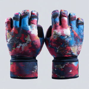 Guantes de Neopreno Antideslizantes para Fitness con Soporte para Muñeca, Guantes de Gimnasio para Entrenamiento con Palma Antideslizante de Neopreno - Product Image 6