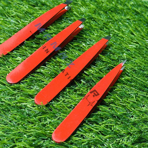 Pinzas de Cejas de Acero Inoxidable al por Mayor, Personalizadas, de Lujo, Duraderas, Ligeras, con Punta Inclinada de Metal Grueso, Marca Privada - Product Image 1