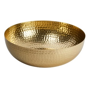 Royal Fruit Chocolate Serving <b>Bowl</b> Custom Made Hand Curved Decorative Snack Serving <b>Metal</b> <b>Bowl</b> At Wholesale Price - Product Image 3