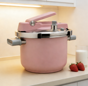 <span class=keywords><strong>Olla</strong></span> <span class=keywords><strong>a</strong></span> Presión Patentada Zoombo, Libre de PFAS, de Alta Calidad, Acero Inoxidable 18/8, Compatible con Inducción y Gas - Product Image 3