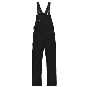 Combinaisons de travail en coton noir pour hommes, bretelles réglables, anti-poussière, uniformes - Product Image 3