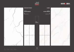 Carreaux de porcelaine brillants de luxe, format 600x1200, grands carreaux pour salon, cuisine, salle de bain et design d'intérieur haut de gamme - Product Image 6